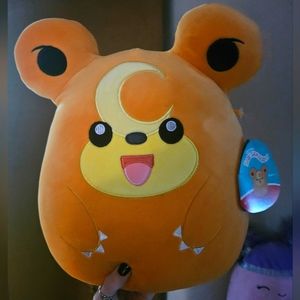 NWT Pokémon Teddiursa Squishmallows Plush 10"
